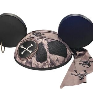 Pirate Skull Mickey Ears Hat